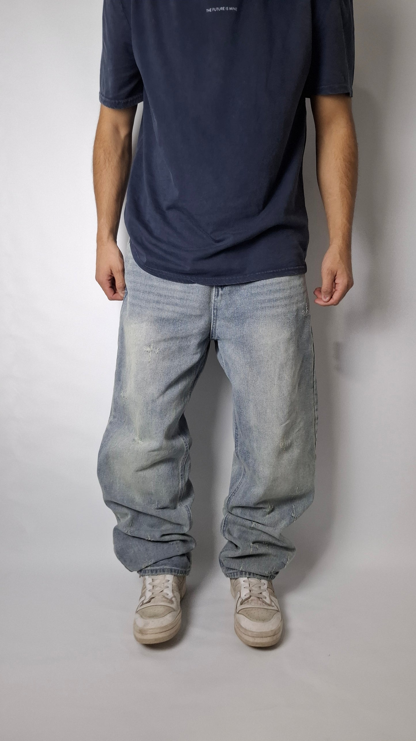 Jeans Loose Fit Ice Blue