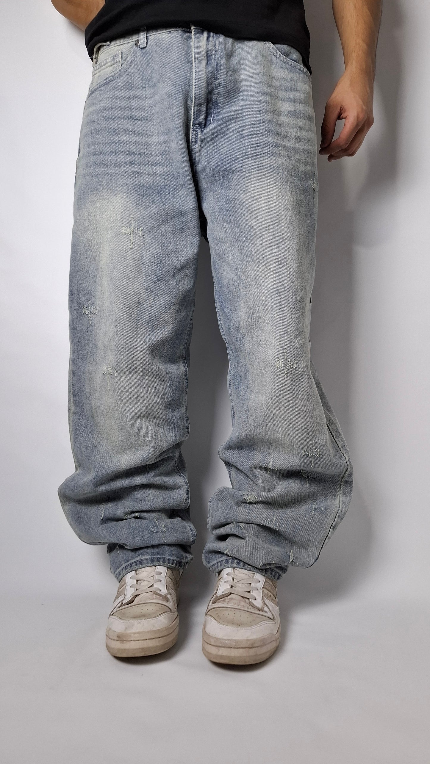 Jeans Loose Fit Ice Blue