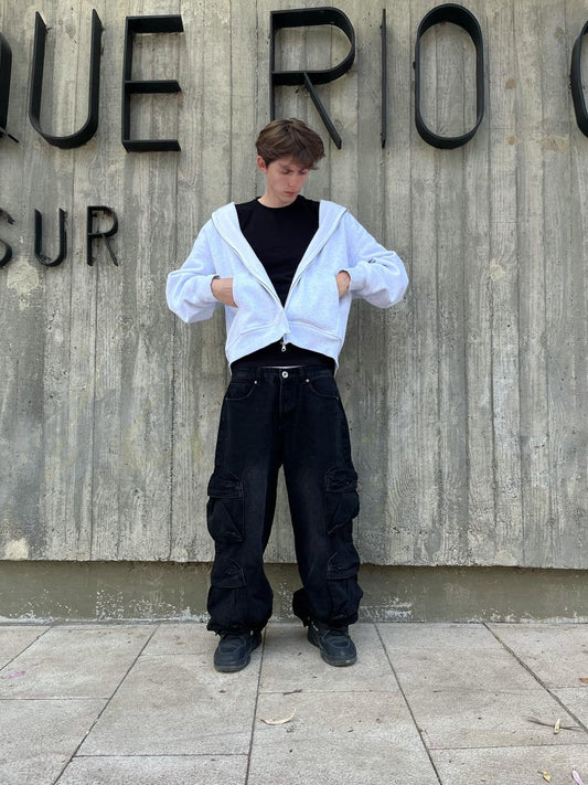 Jeans Cargo Darkcode( Baggy  Fit )