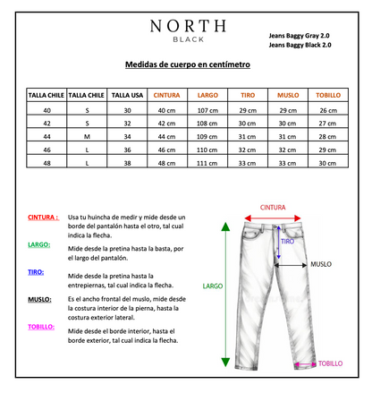 Jeans Baggy Black 2.0 (Wide Leg)