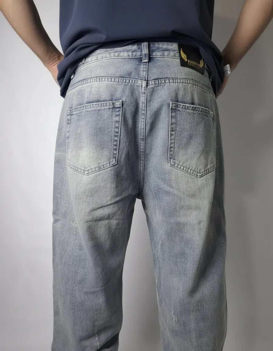Jeans Loose Fit Ice Blue