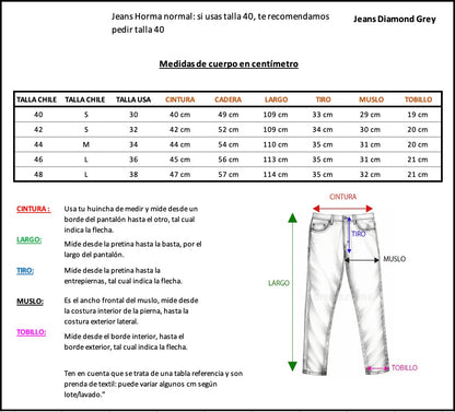 Jeans Diamond Grey