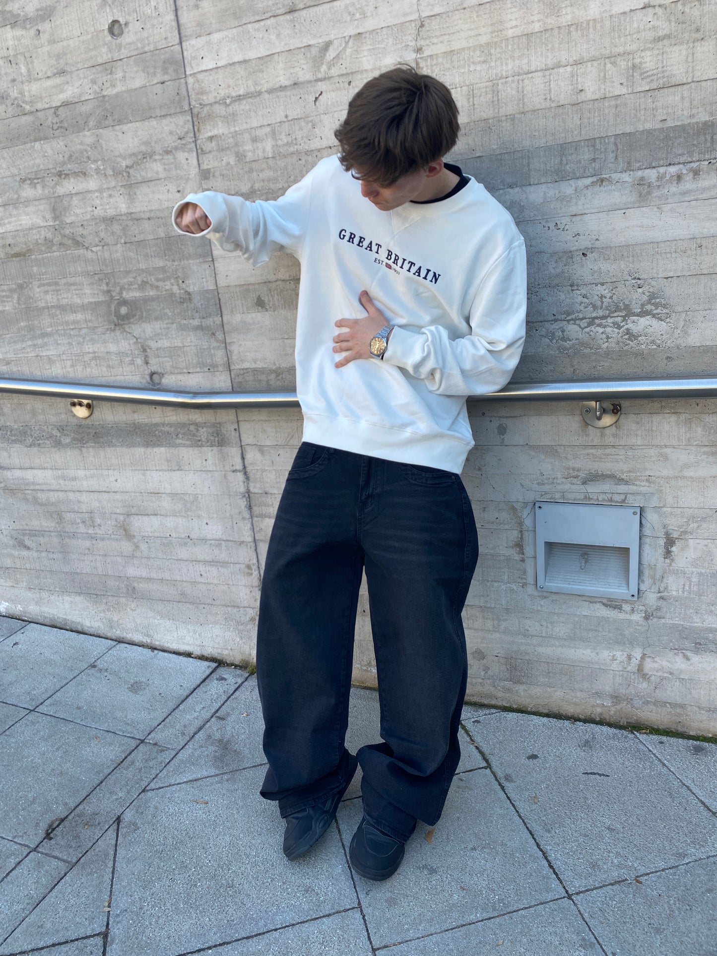 Jeans Baggy Black 2.0 (Wide Leg)