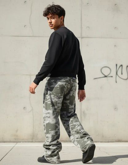 Jeans Camo Grey