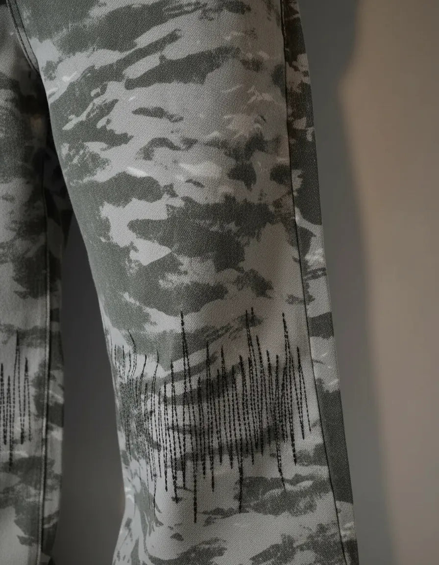 Jeans Camo Grey