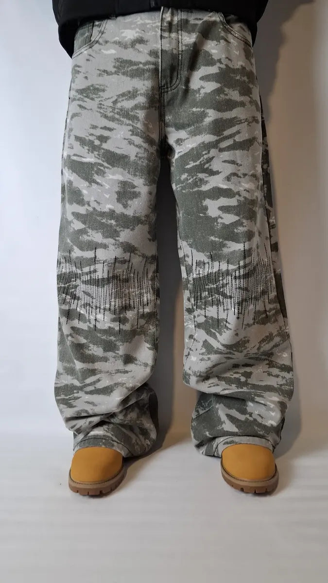 Jeans Camo Grey