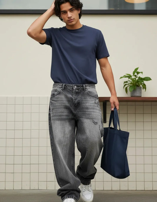 Jeans Static Grey